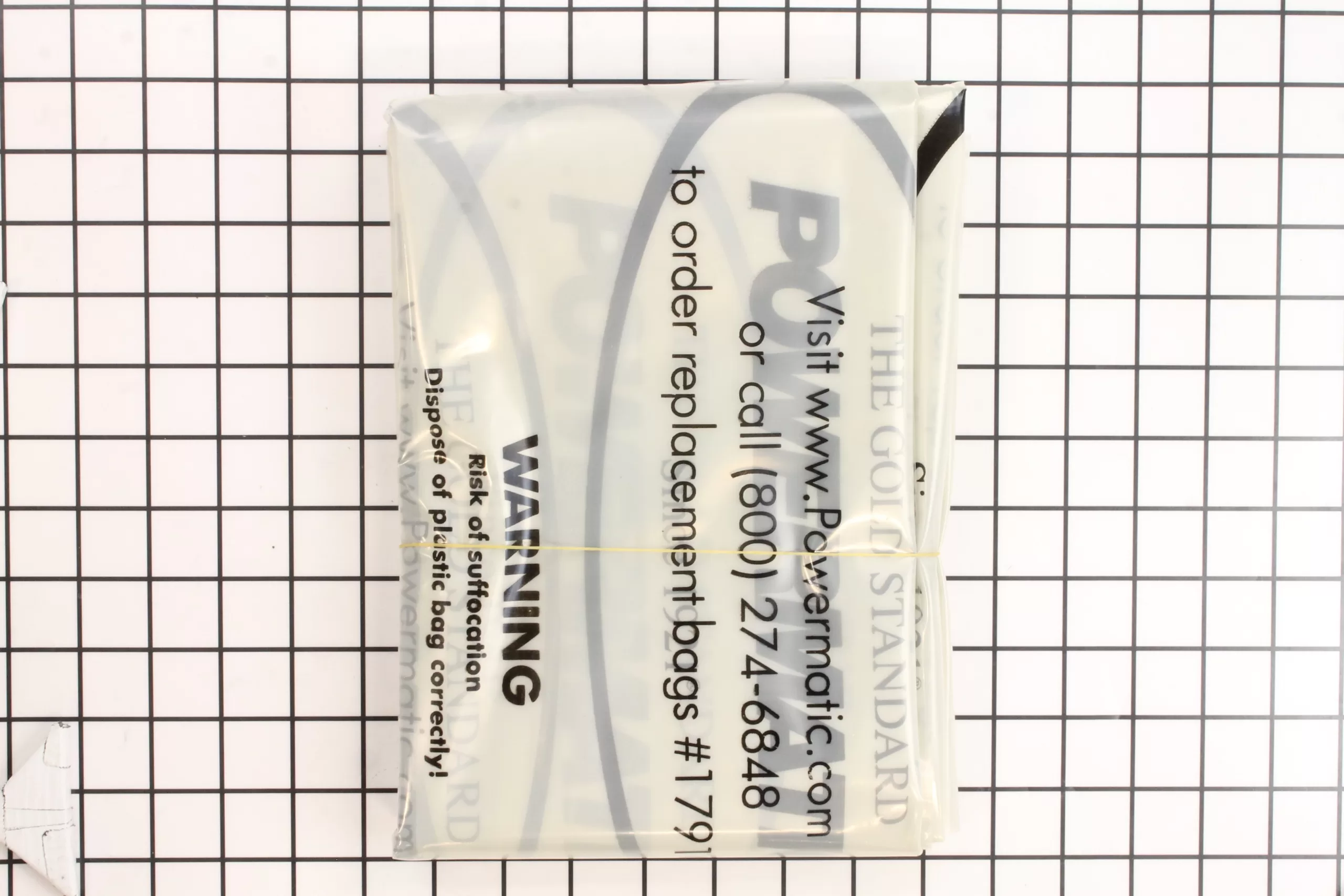 20" Clear Plastic Collection Bags for Powermatic Dust Collectors