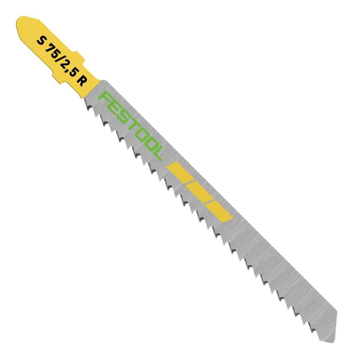 Festool Jigsaw blade S 75/2,5 R/5 Wood Fine Cut