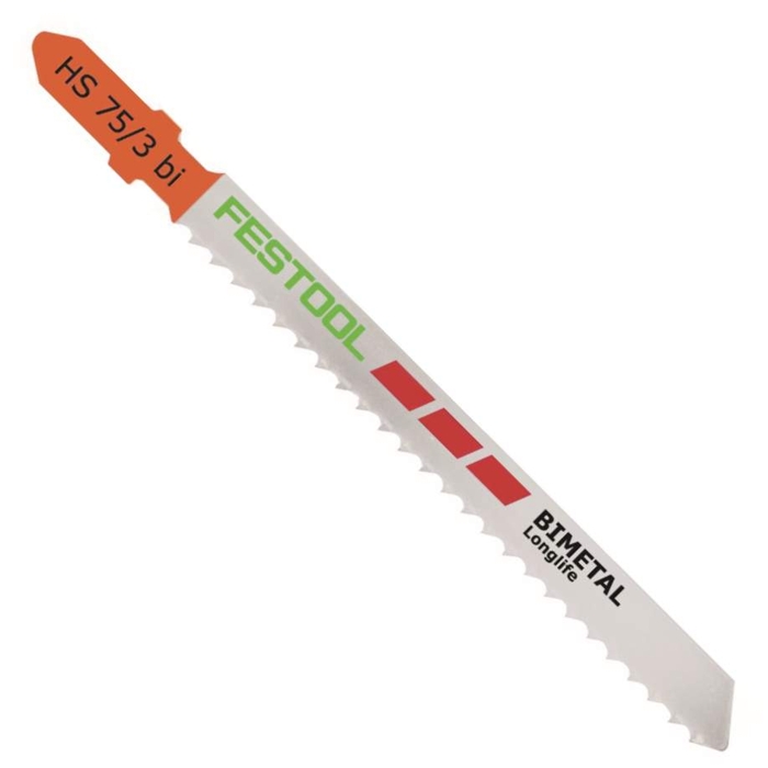 Festool Jigsaw blade HS 75/3 BI/5 Plastics Solid Material