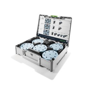 Festool Systainer³ Abrasive Set SYS-STF D125 GR Set-5"