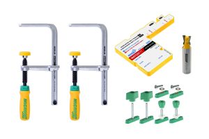 Micro Jig Matchfit dovetail clamp pro kit (Incl, 2 clamps, bit, guage & hardware pack)