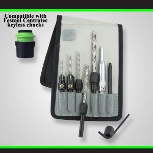 Snappy 92352 – Festool Centrotec Compatible Handy Man’s Set in Belt Clip Pouch