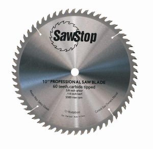SawStop 60 Tooth Combination Table Saw Blade