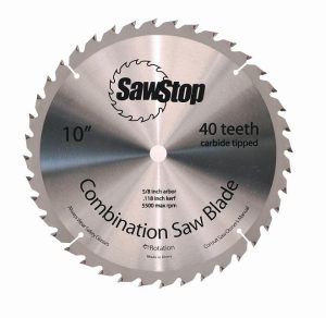 SawStop 40 Tooth Combination Table Saw Blade