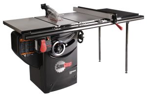 SawStop 3HP Professional Cabinet Saw with 36” Professional T-Glide fence system, rails & extension table