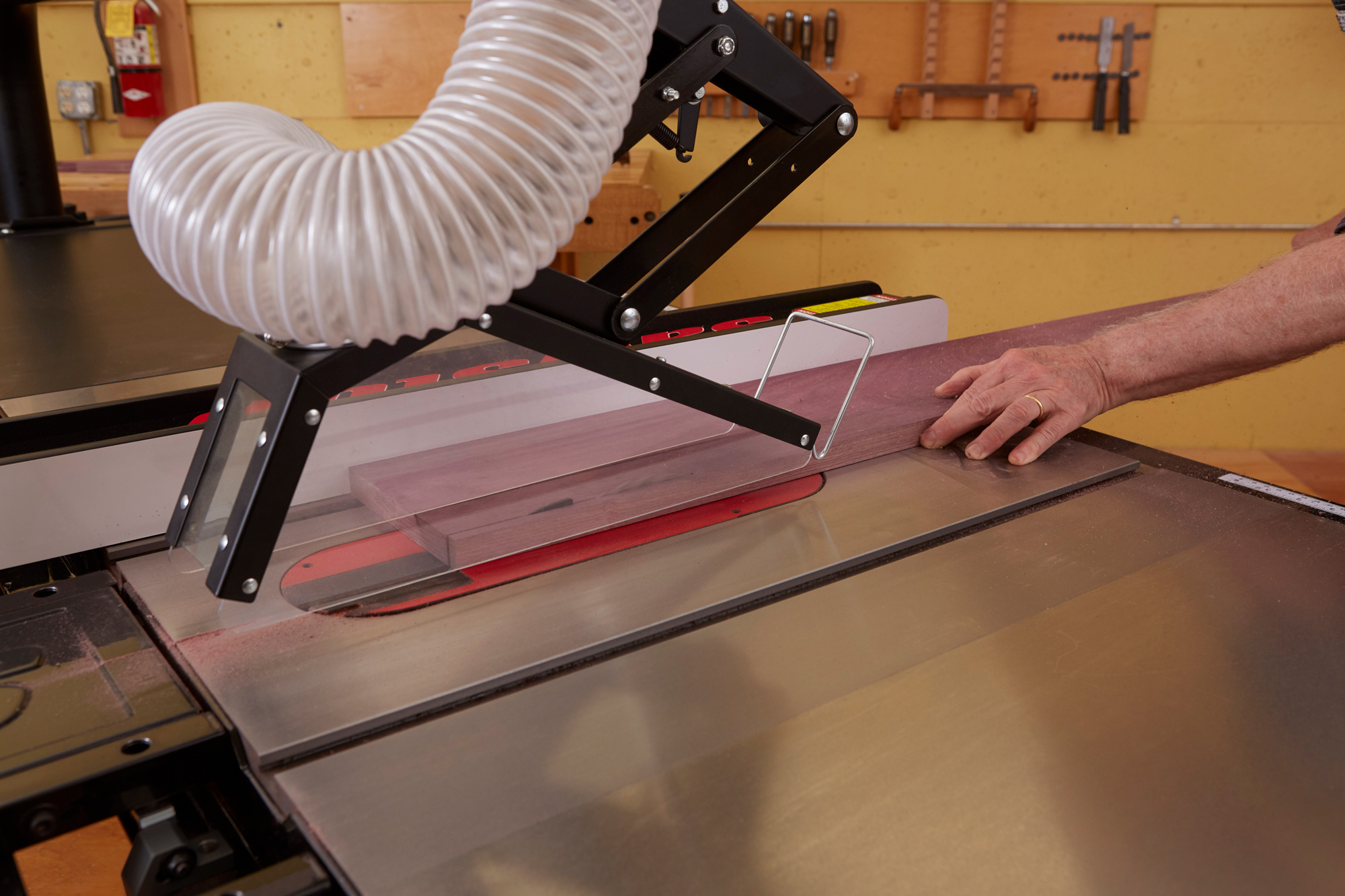 SawStop Floating Overarm Dust Collection Guard - Image 3