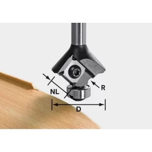 Festool Radius Router Bit S8 HW R2 D28 KL12,7 OFK