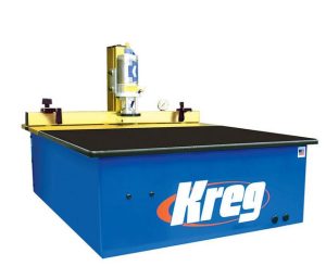 Benchtop Single-Spindle Pneumatic Pocket-Hole Machine