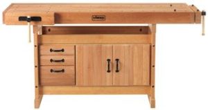 Sjobergs Scandi Plus 1825 Workbench with SM03 Cabinet and Scandi Plus Accessory Kit Combo