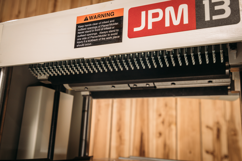 Jet JPM-13CS, 13" Closed Stand Planer / Molder, 1-1/2HP, 1Ph, 115/230V - Image 4
