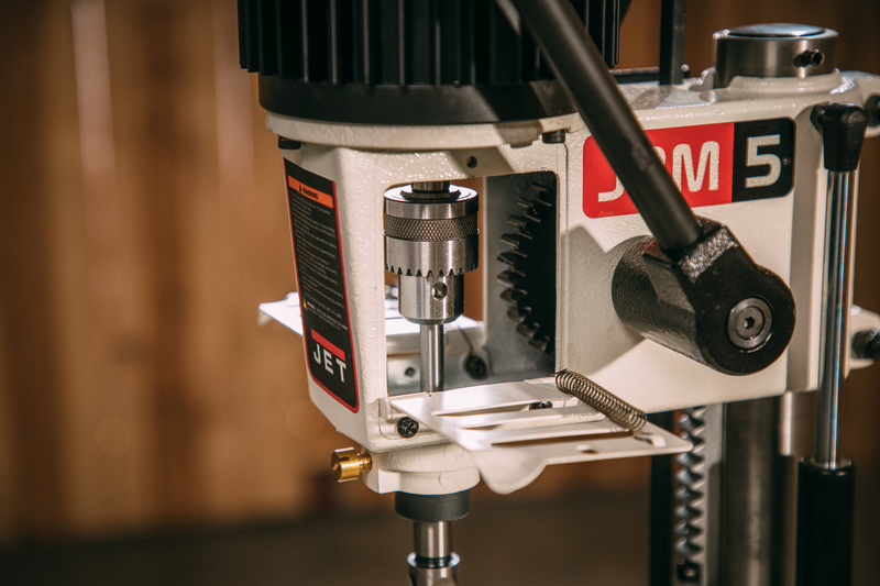 Jet JBM-5 Benchtop Mortise Machine, 1/2Hp, 1/2" Capacity, 1725 RPM - Image 4