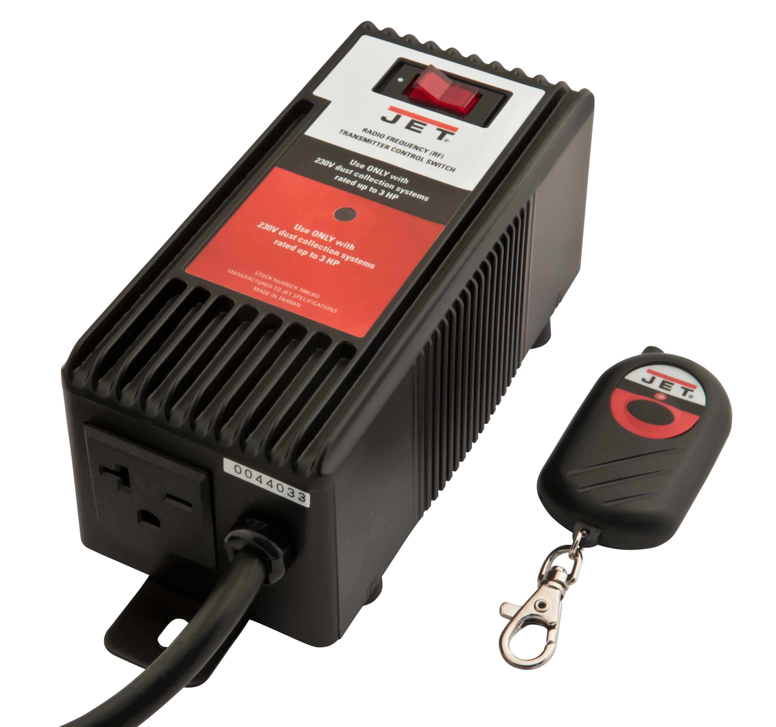 RF Remote Control for Dust Collectors, 220V