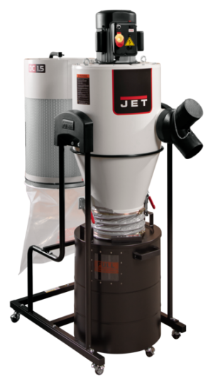 Jet JCDC-1.5 Cyclone Dust Collector, 1.5HP, 115V
