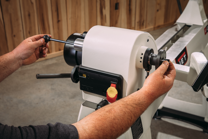 Jet JWL-1440VSK 14" x 40" Wood Lathe with Legs - Image 5