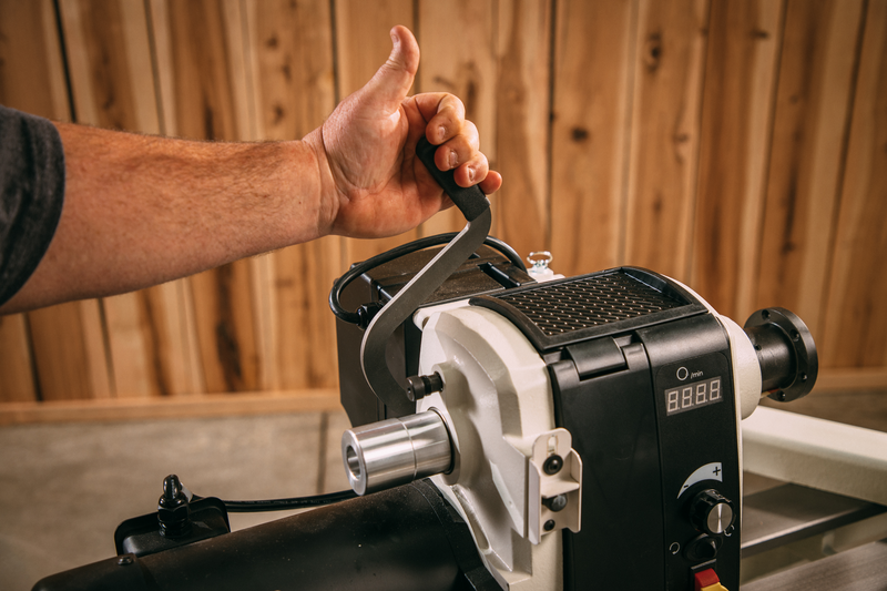 Jet JWL-1640EVS 16" x 40" Electronic Variable Speed Wood Lathe - Image 4