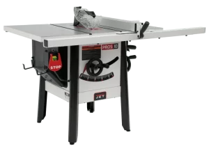 Jet JPS-10 30" Proshop Tablesaw Cast wings 1.75 HP 115V