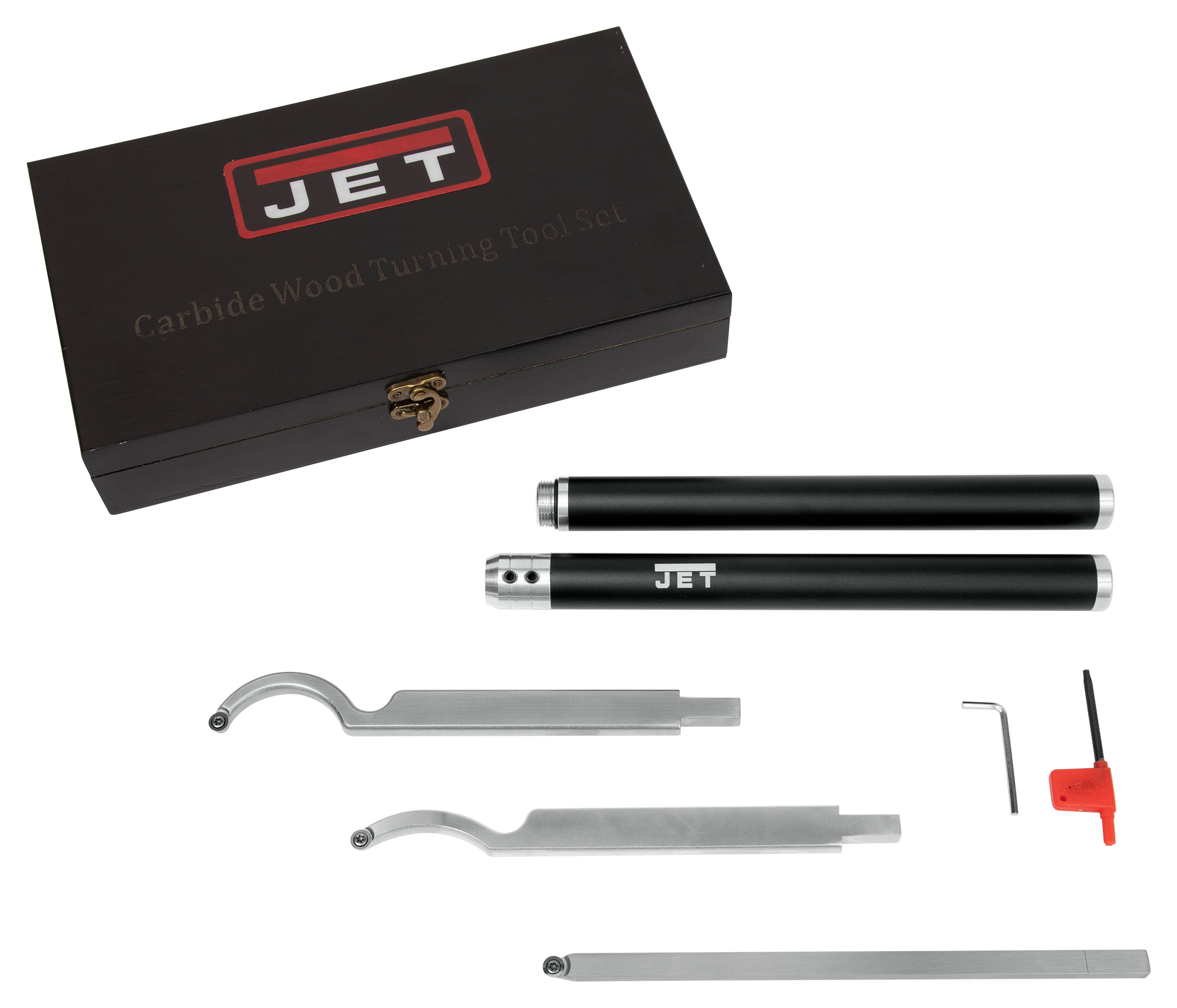 JET 719902 WT Carbide Hollowing Chisels 5PC Set