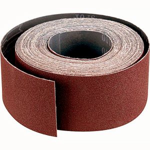 SuperMax 60 Grit: Pre-Marked Abrasive Roll, Aluminum Oxide