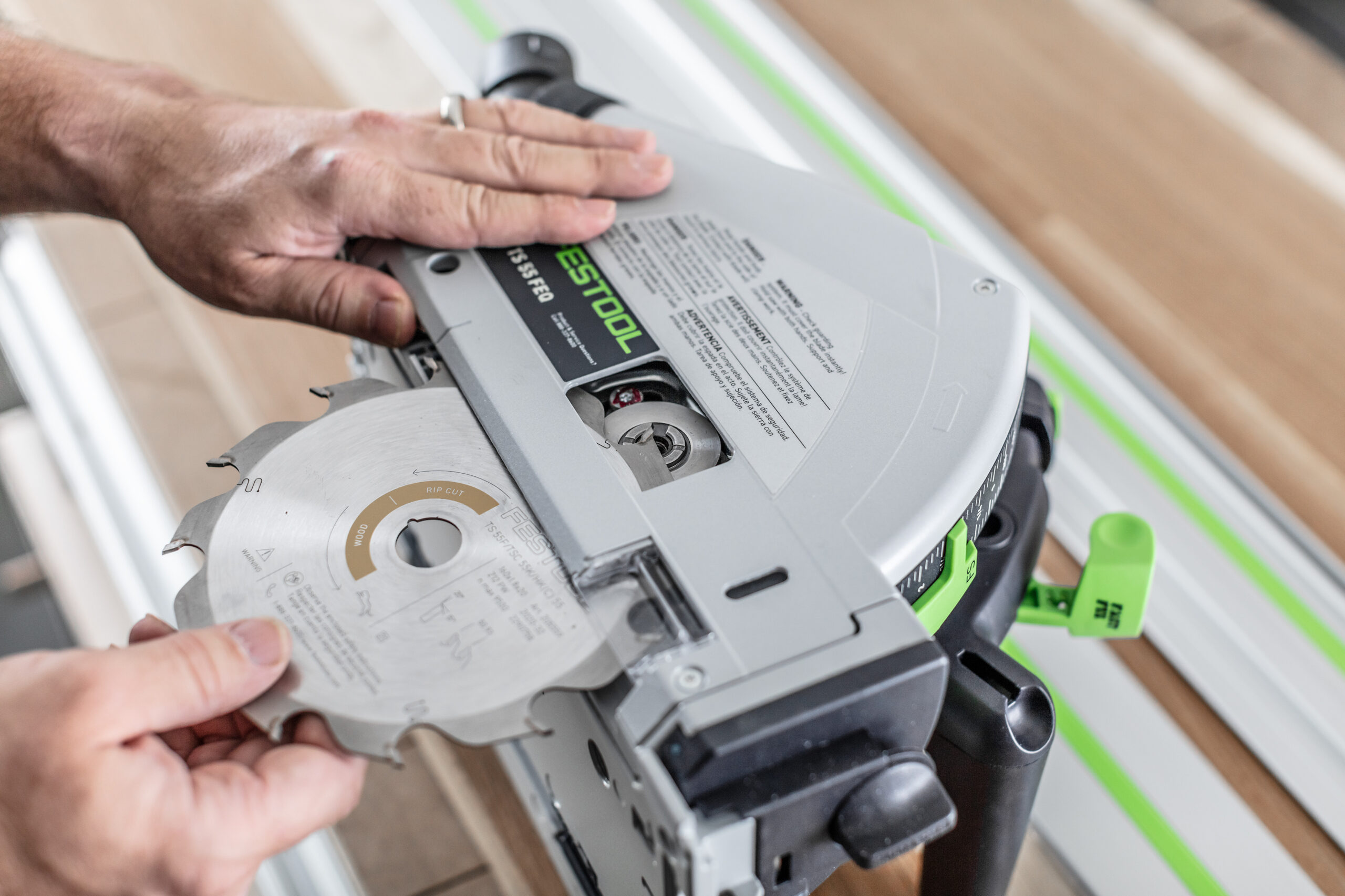 Festool 576708 Plunge Cut Track Saw TS 55 FEQ-F-Plus (Saw only) - Image 5