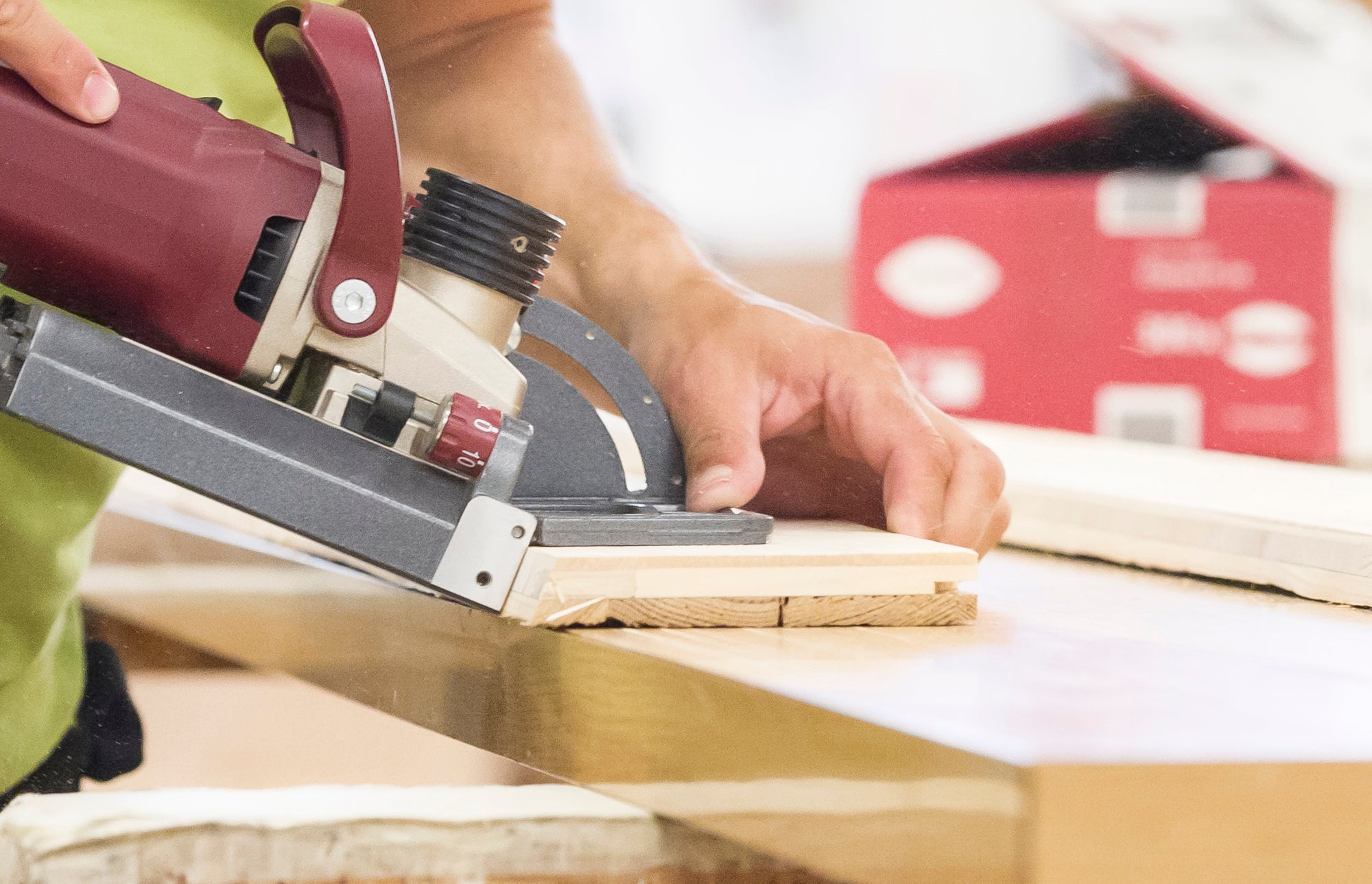 Lamello Zeta P2 Plate Jointer with carbide blade, drill jig and Systainer case - Image 2