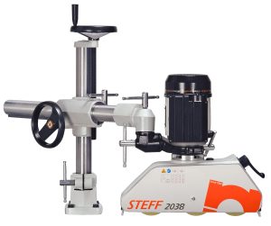 Steff 2038 3-Roll 8-Speed Power Feeder With Stand