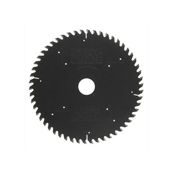 Tenryu PSW-21054AB3 210mm x 54T track saw blade - fits Festool TS75