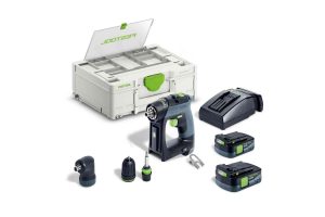 Festool Cordless Drill CXS 12 2.5-Set