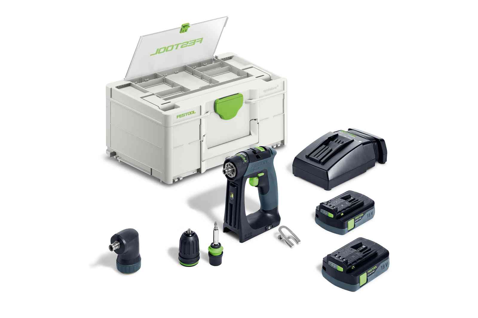 Festool Cordless Drill CXS 18 HPC 4.0 I-Set