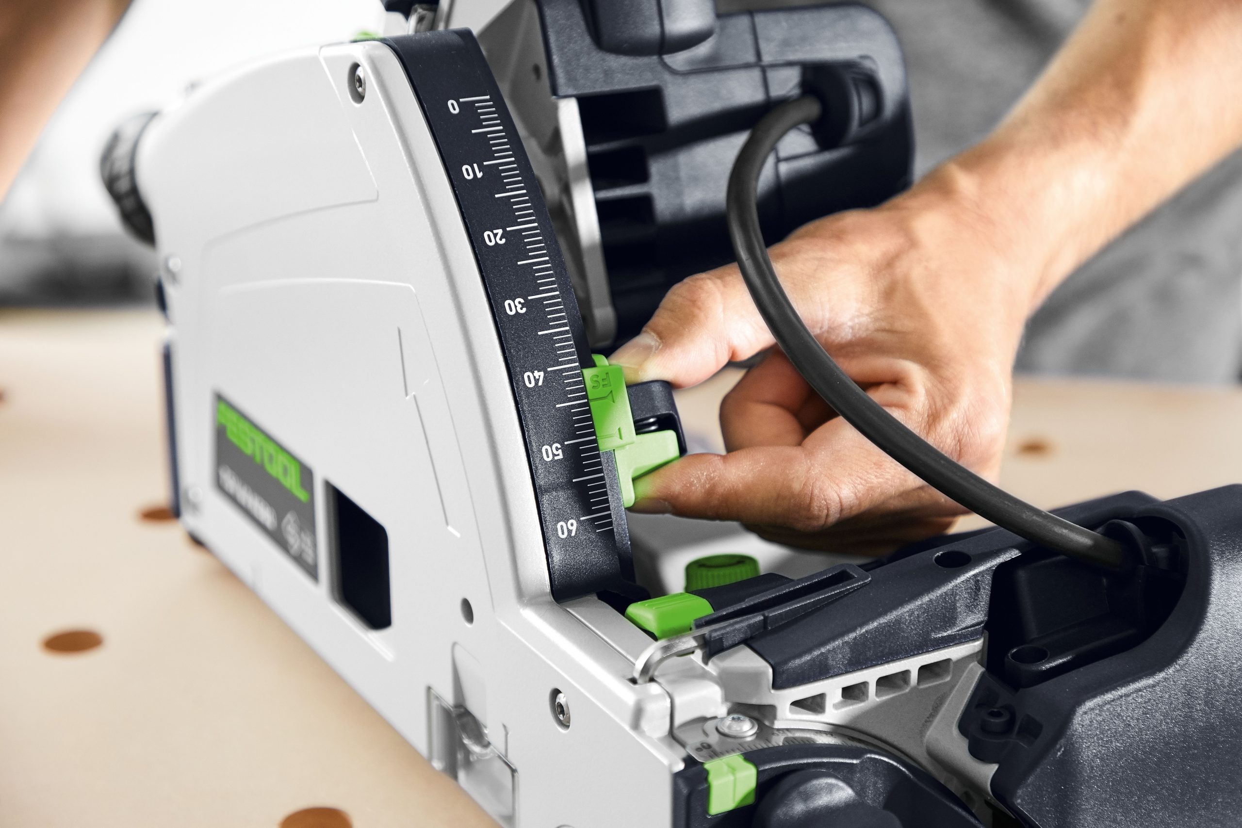 Festool Plunge-Cut Saw with Scoring Function TSV 60 KEB-F-Plus (Saw Only-No Rail) - Image 5