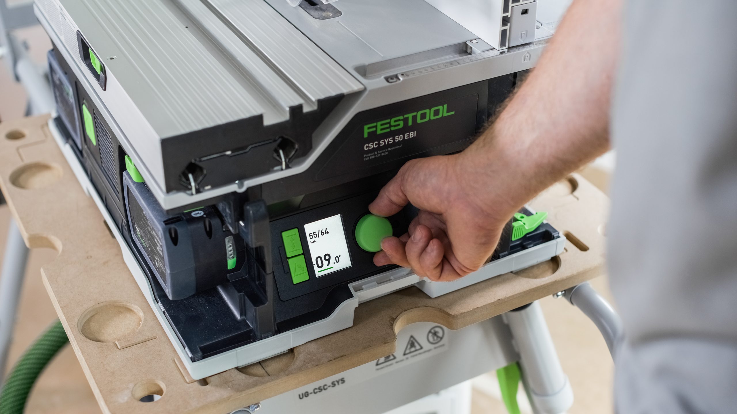 Festool Cordless Table Saw CSC SYS 50 EBI-Basic - Image 7