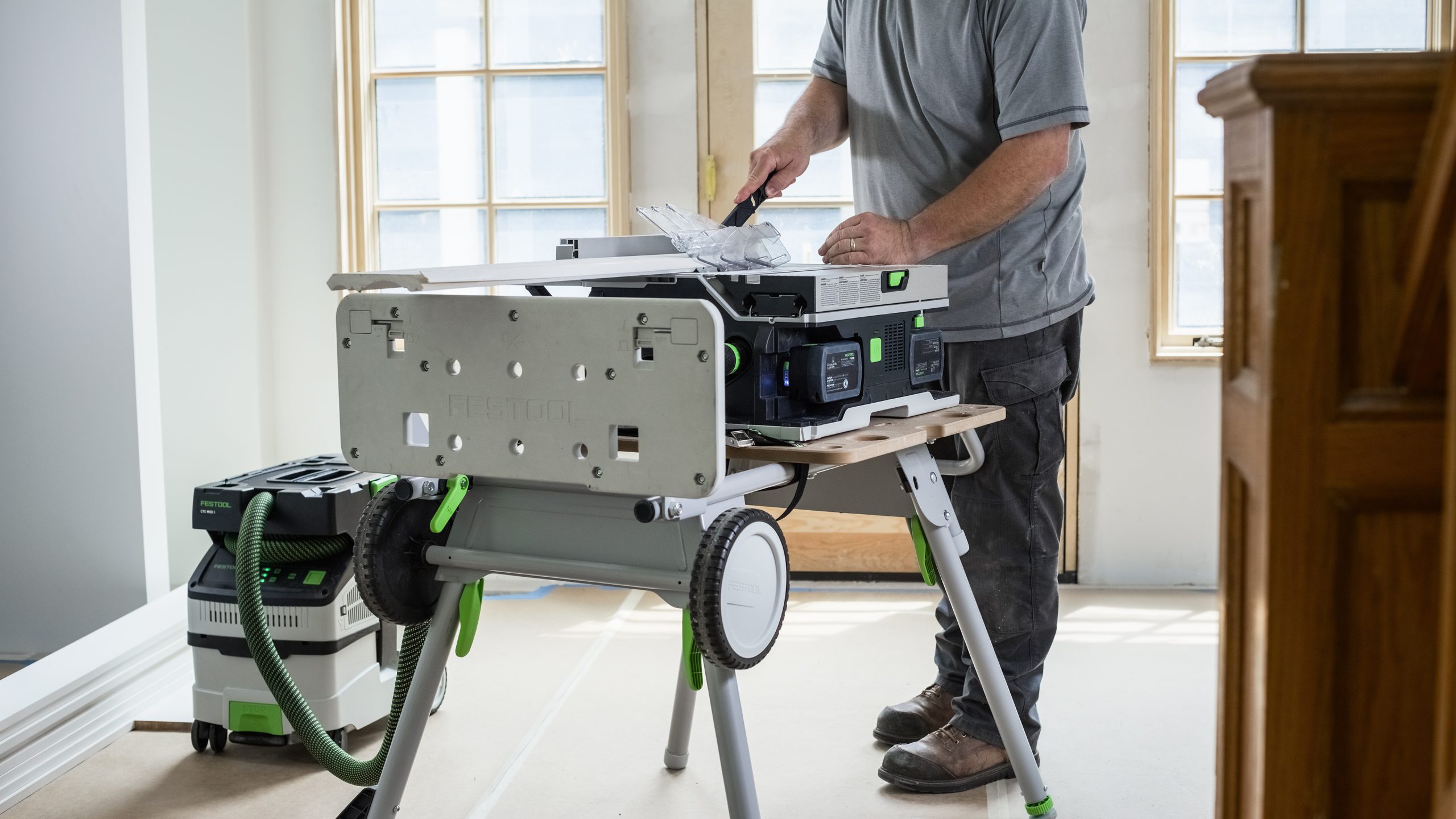 Festool Cordless Table Saw CSC SYS 50 EBI-Basic - Image 6