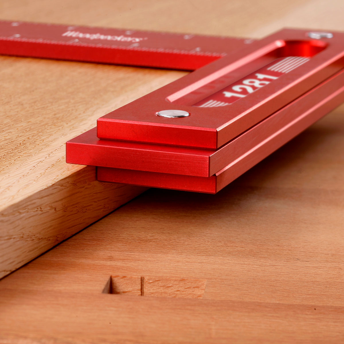 Woodpeckers 1281 Precision Woodworking Square - 12" X 8" with Rack-it - Image 3