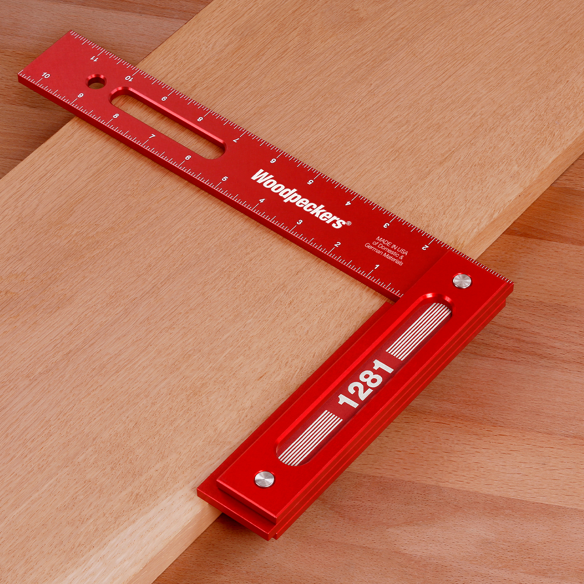 Woodpeckers 1281 Precision Woodworking Square - 12" X 8" with Rack-it - Image 8