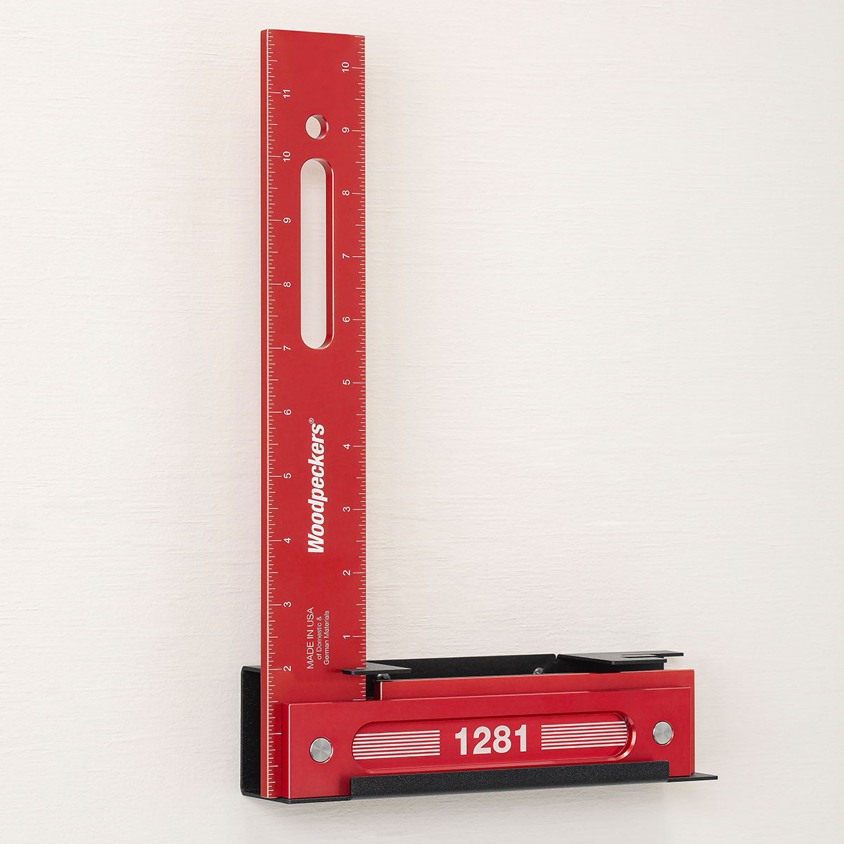 Woodpeckers 1281 Precision Woodworking Square - 12" X 8" with Rack-it - Image 9
