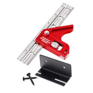 Woodpeckers Mini In-Dexible Combo Square 6" blade - includes Rack-it