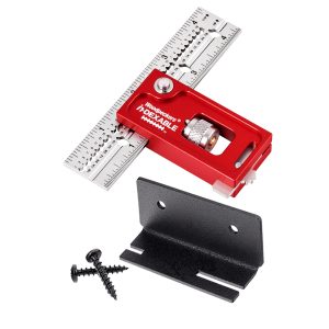 Woodpeckers Mini In-Dexible Double Square - 4" Blade - includes Rack-it