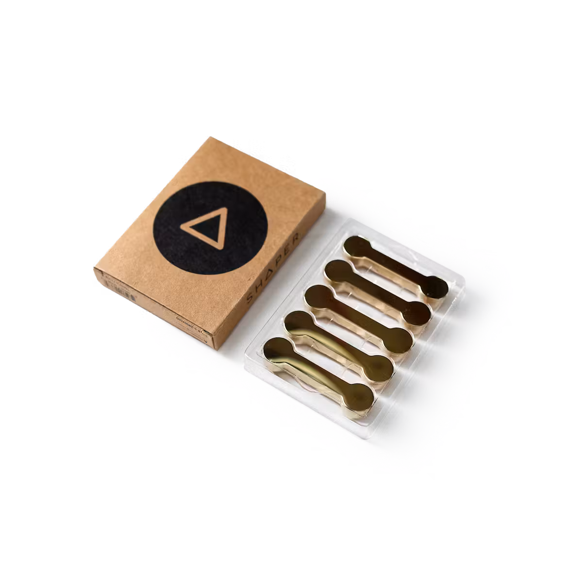 Shaper Tools Brass Barbells