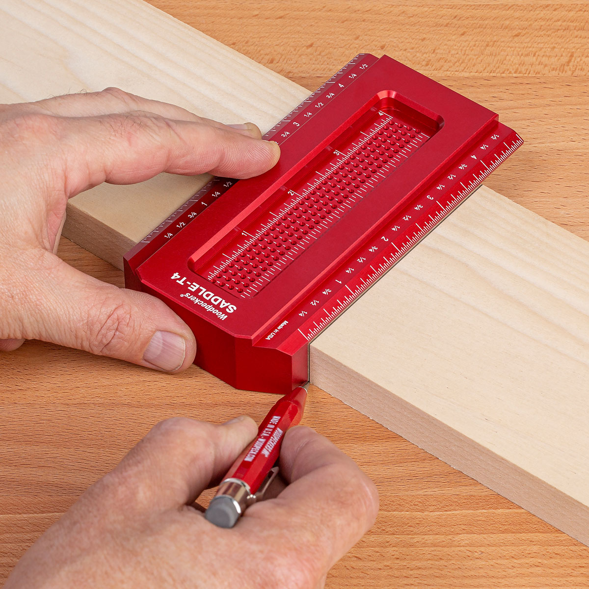 Woodpeckers Saddle T-square 4" - Image 2
