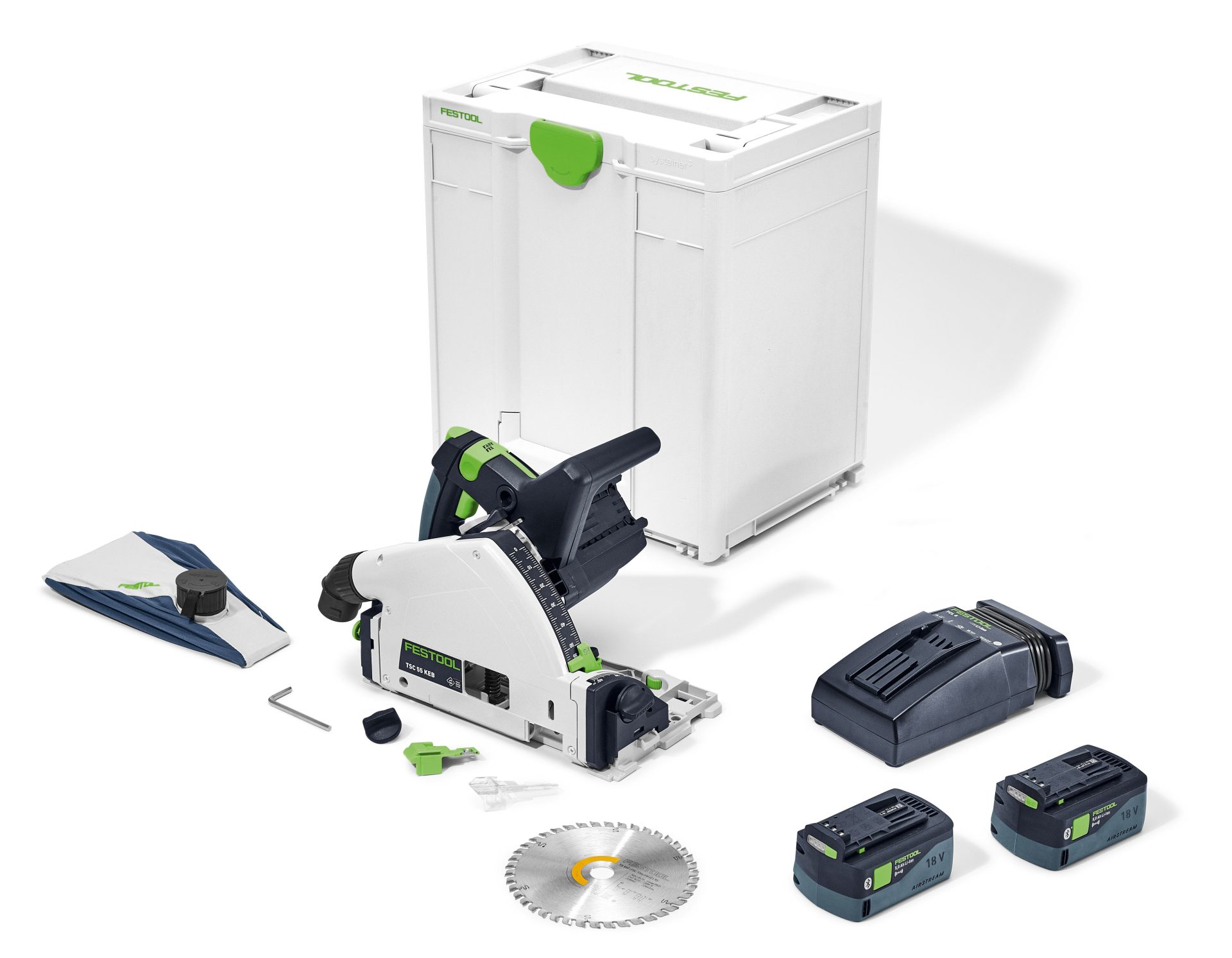 Festool Cordless Track Saw TSC 55 KEBI-F-Plus (577677)