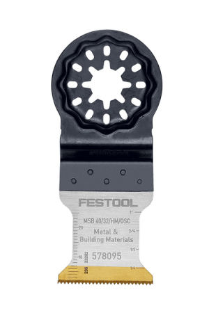 Festool Carbide saw blade MSB 40/32/HM/OSC