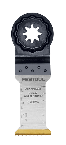 Festool Carbide saw blade MSB 60/32/HM/OSC