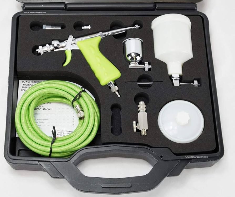 Grex Micro Spray Gun Set - TG5, Side Fed, 0.5mm Nozzle - Image 2