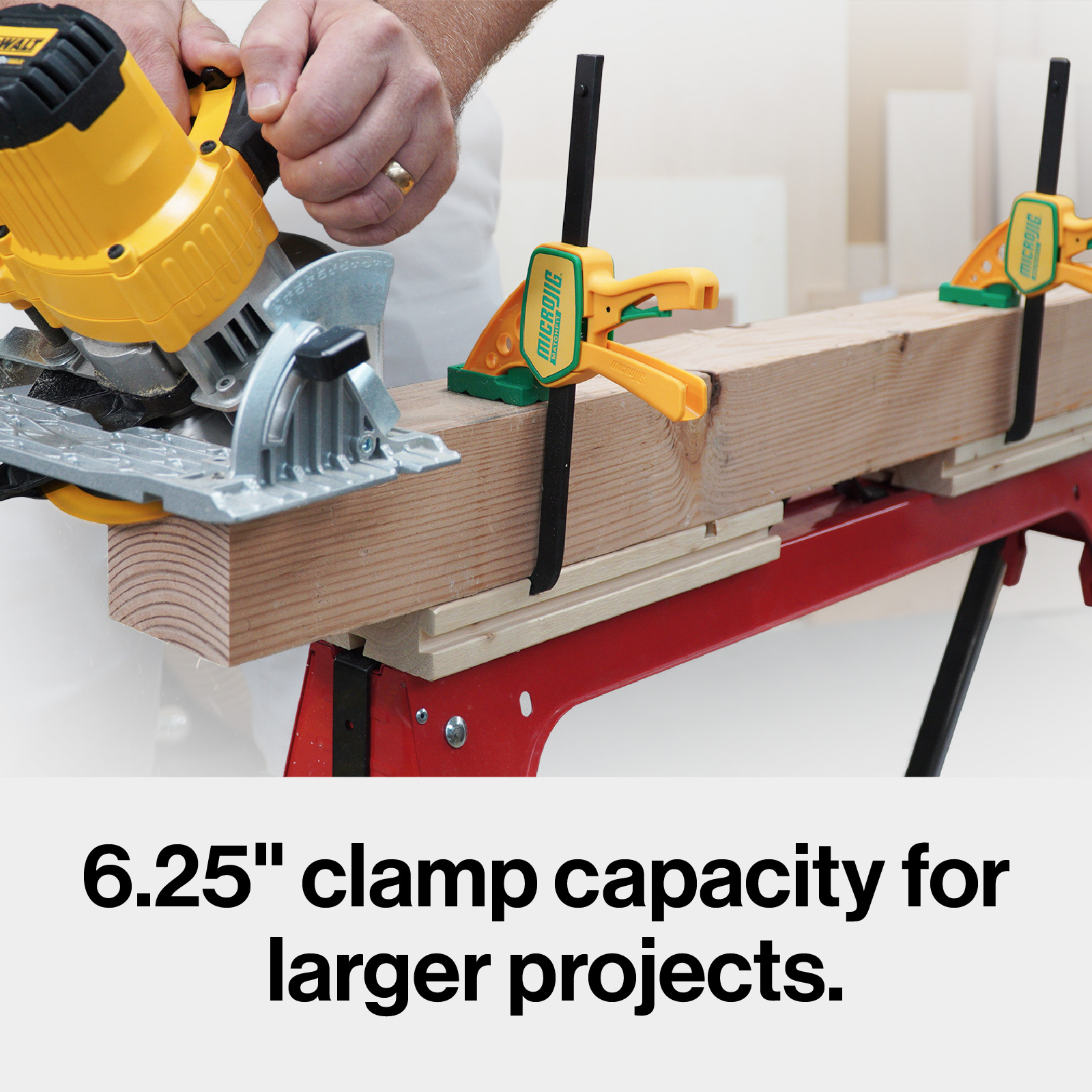 Micro Jig Grr-rip Clamp (2-Pack) quick grip type clamps - Image 3