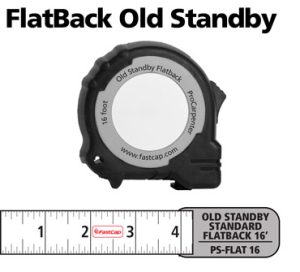 Fastcap ProCarpenter FlatBack Tape Measure Flatback Old Standby