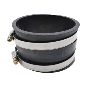 Big Horn 11422 4 Inch Rubber Connecting Tube with Stainless Steel Hose Clamps