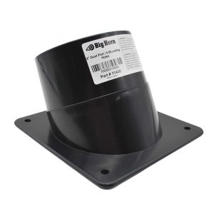 Big Horn 11428 4 Inch Dust Port with 4 Mounting Holes
