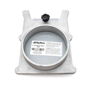 Big Horn 11436 4-Inch Aluminum Blast Gate for Vacuum/Dust Collector (Replaces Jet JW1142)