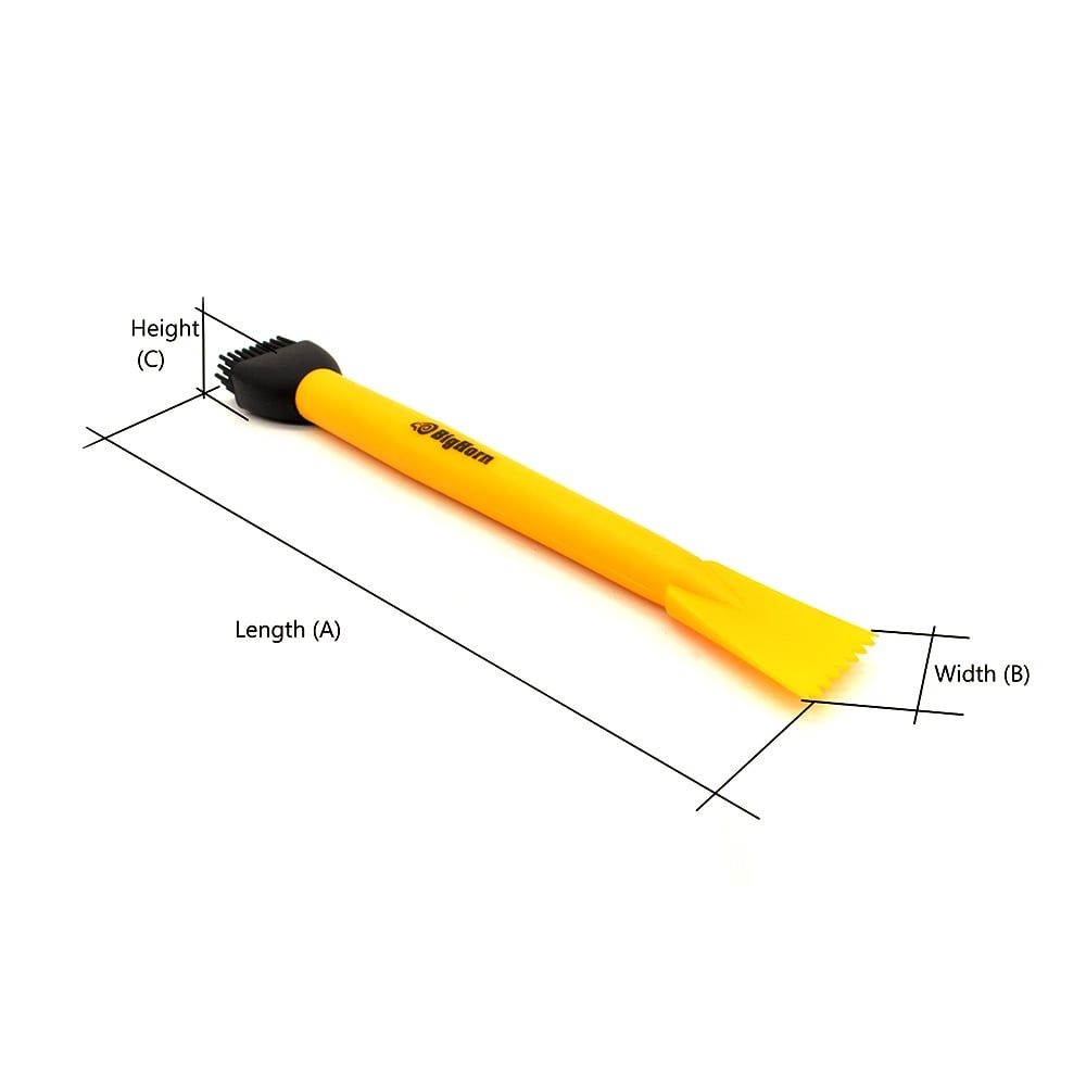 Big Horn 19031 Silicone Glue Brush with Comb Edge Blade Applicator - Image 2