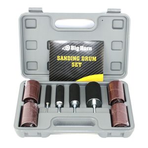 Big Horn 19521 20 Piece Rubber Sanding Drum Set