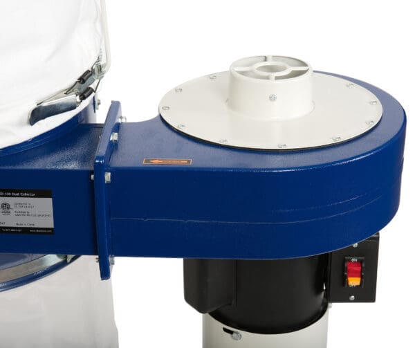 Rikon Model 60-100: 1 HP Dust Collector - Image 4